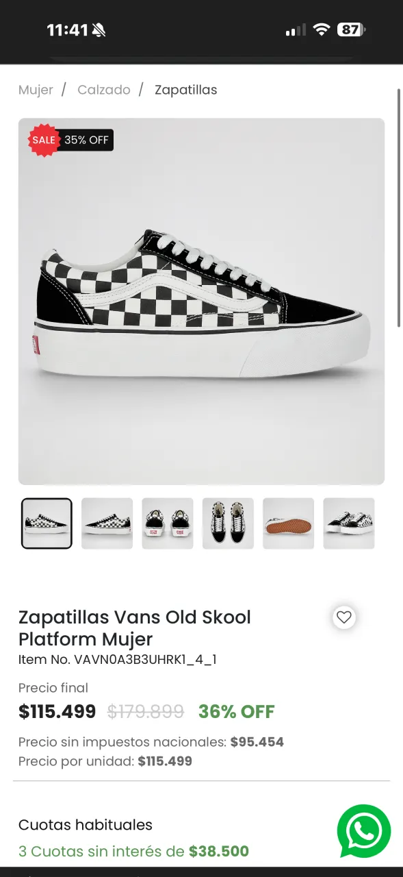 Zapatillas Vans - imagen 4