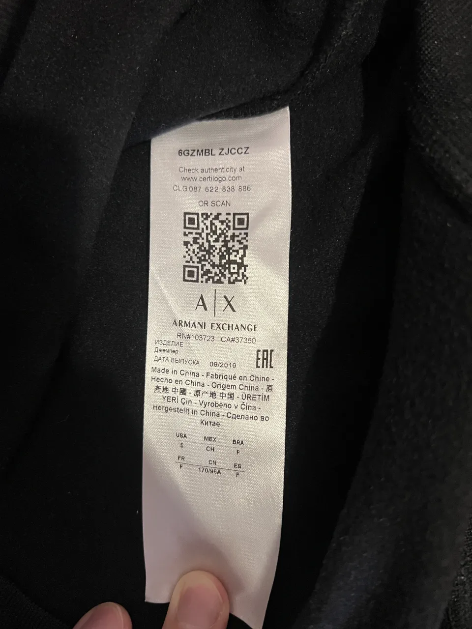 Buzo Armani Exchange - imagen 6