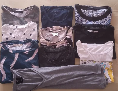 Lote 10 remeras varias marcas
