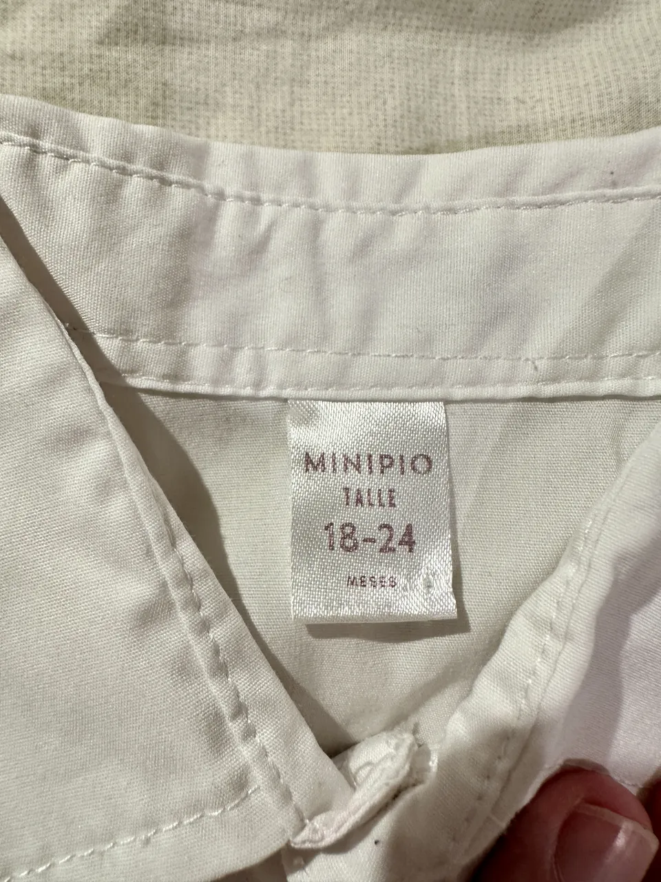 Camisa manga larga Minipio - imagen 3