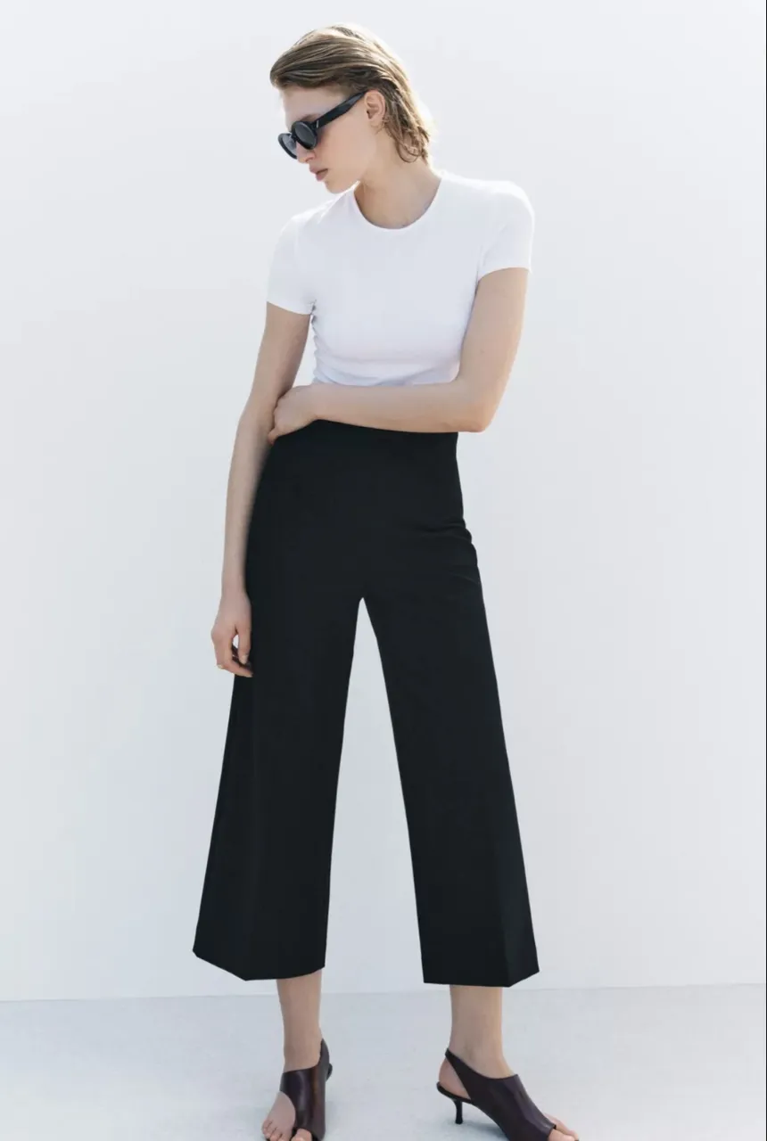 Pantalón Zara Woman miniatura 5