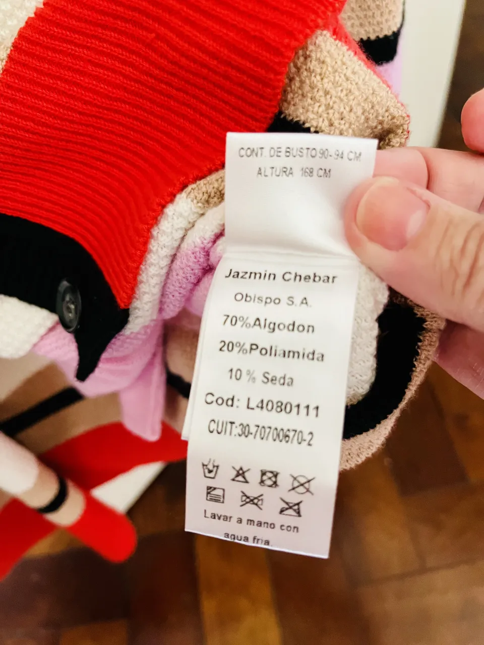 Cardigan Jazmín Chebar - imagen 5