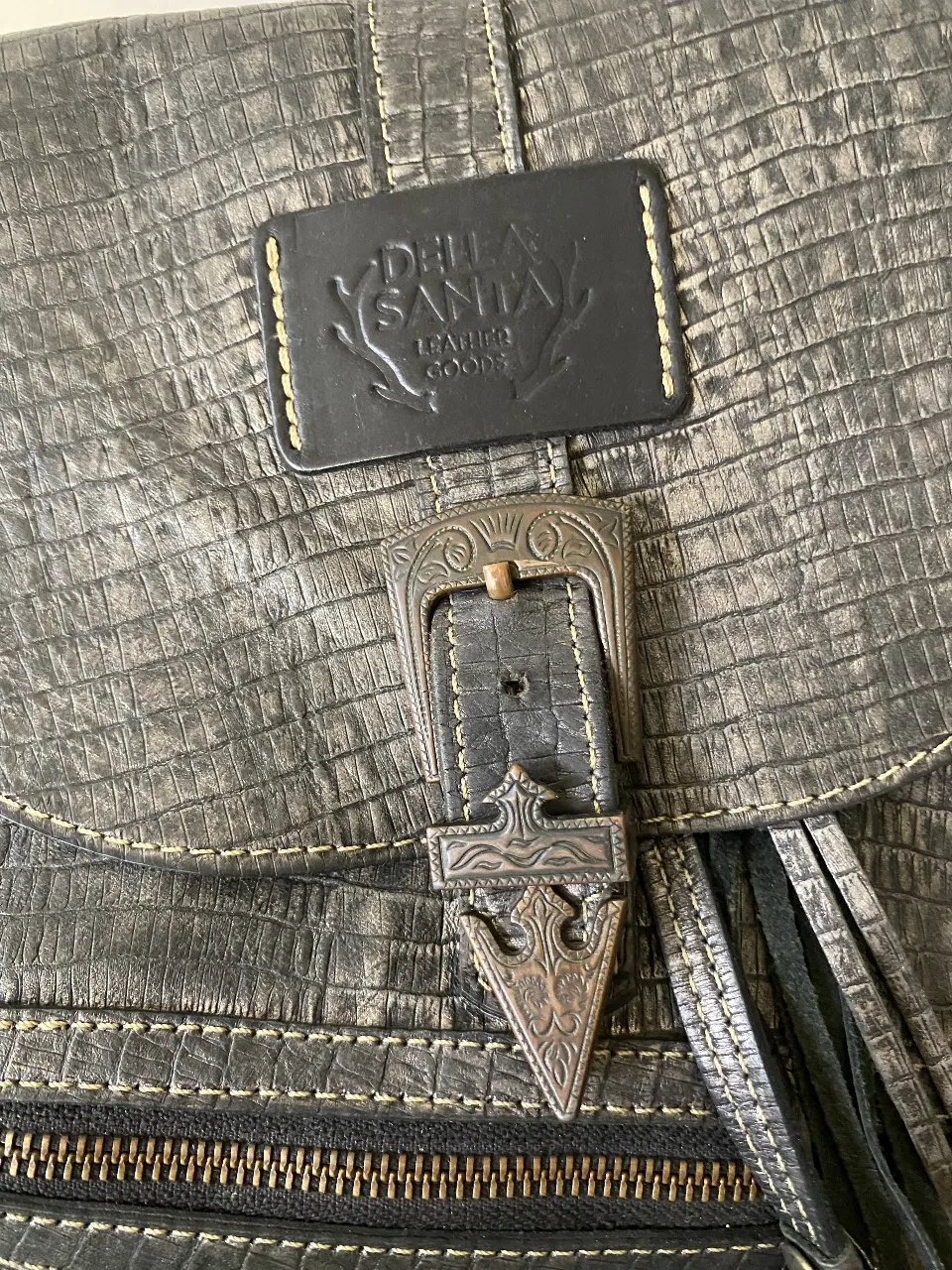 Mochila Dellasanta cueros - imagen 4