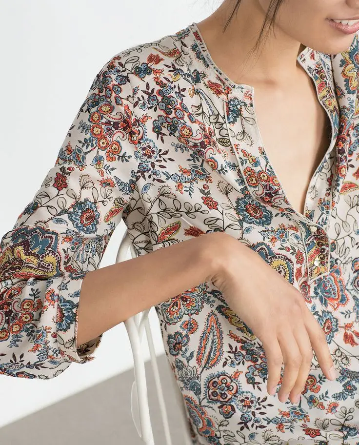 Blusa Zara Basic - imagen 4