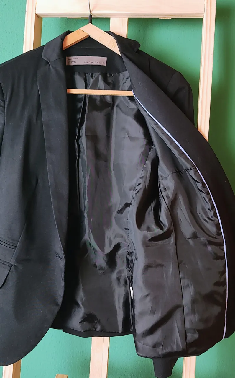 Blazer Zara Basic - Vista 2
