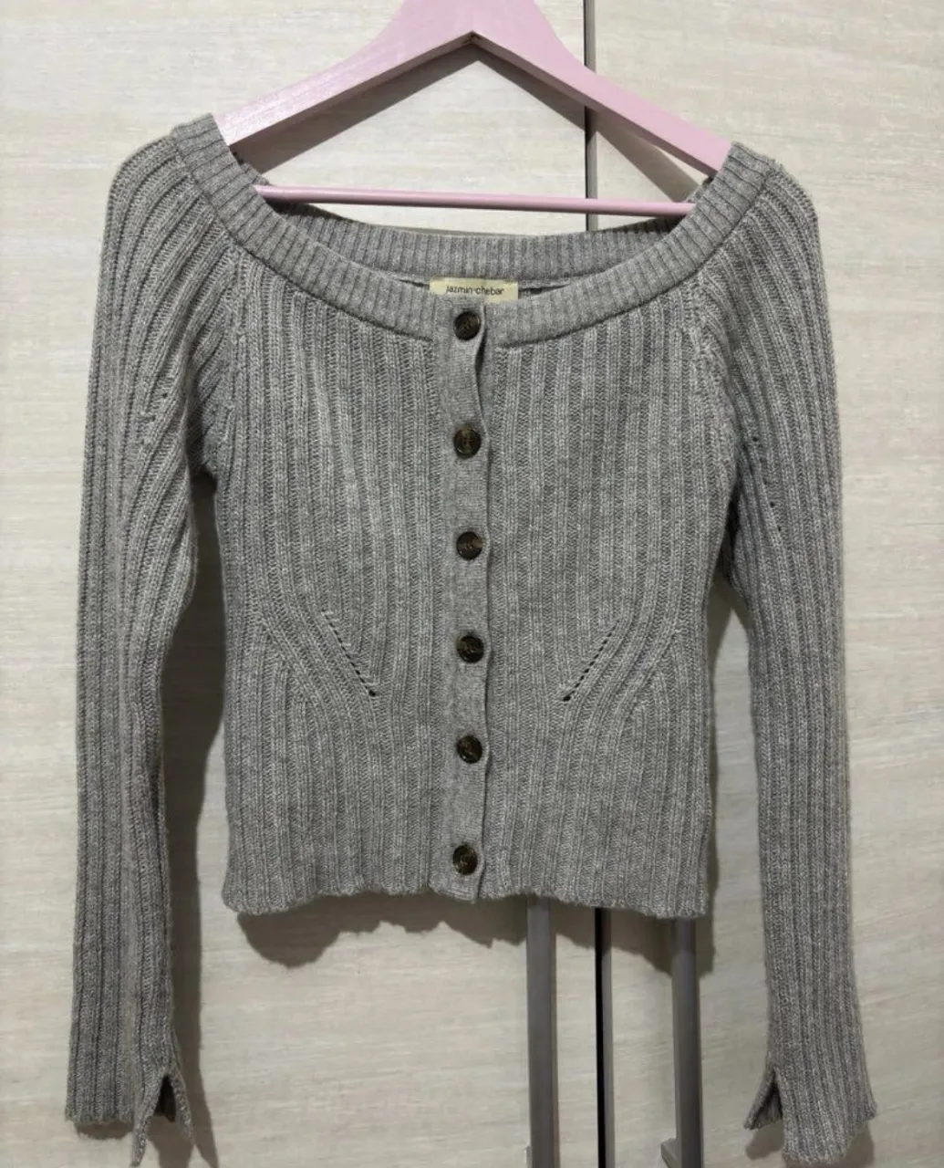 Cardigan Jazmín Chebar - imagen 1