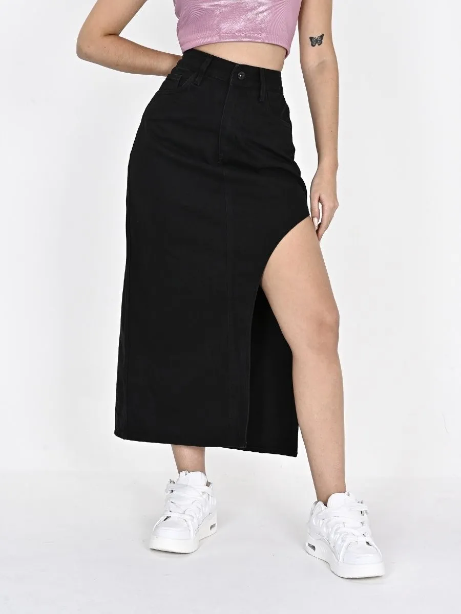 Pollera Ask denim - imagen 4