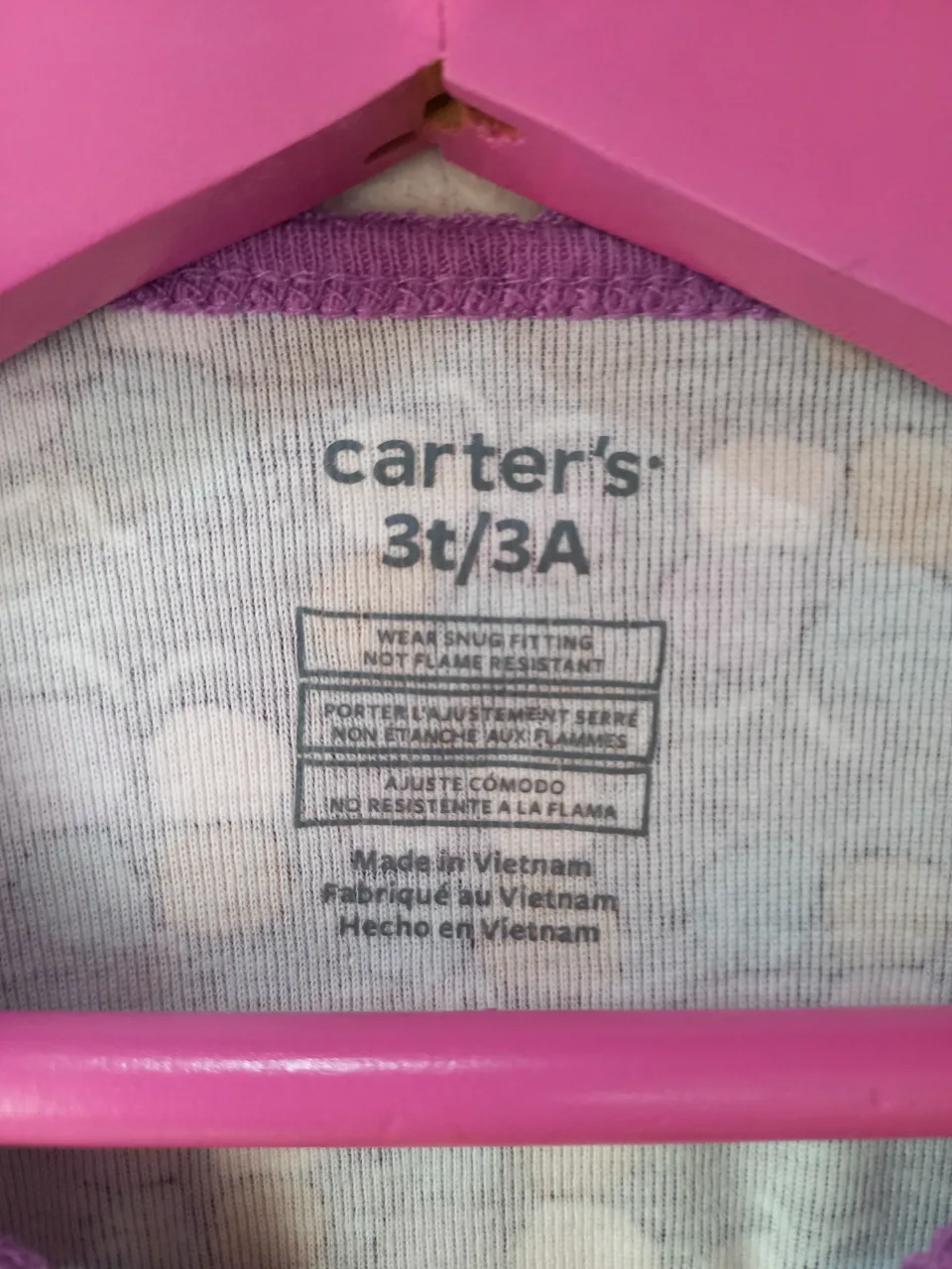 Pijama de una pieza Carter's - imagen 3