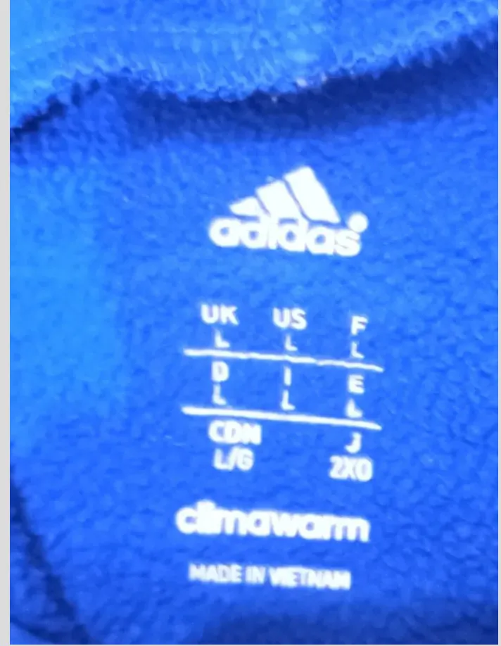 Buzo adidas miniatura 2