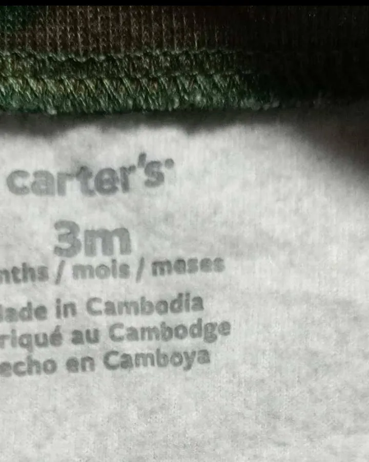 Pijama de una pieza Carter's - Vista 2