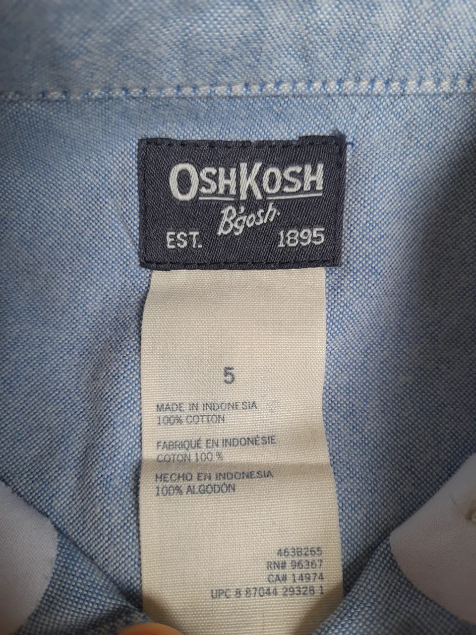 Camisa manga larga Oshkosh - imagen 5