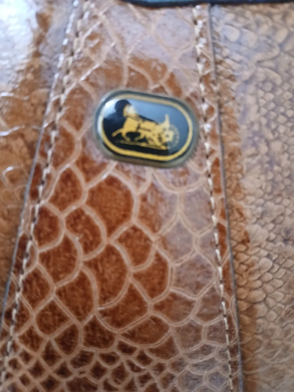 Bolso Cartera de cuero - Vista 3