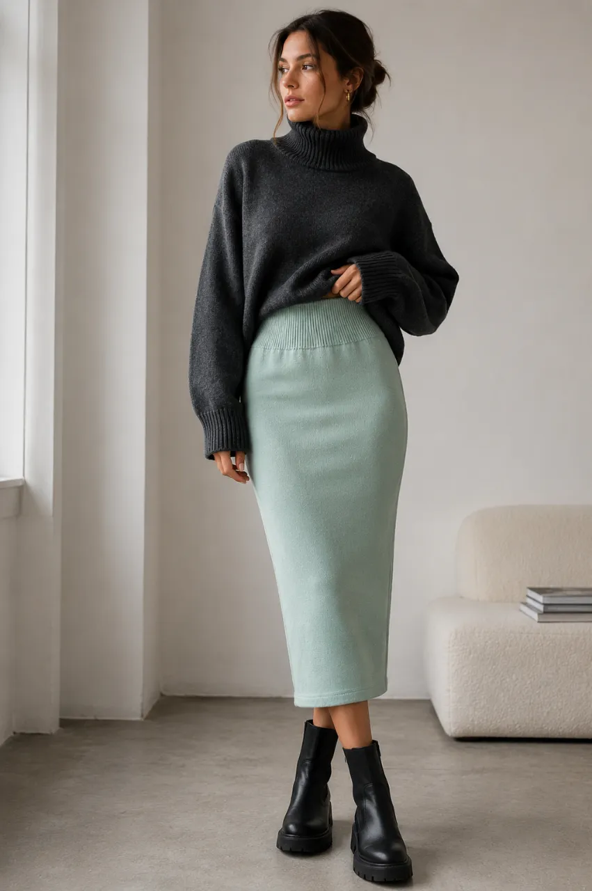 Pollera Gemma rosé - imagen 2