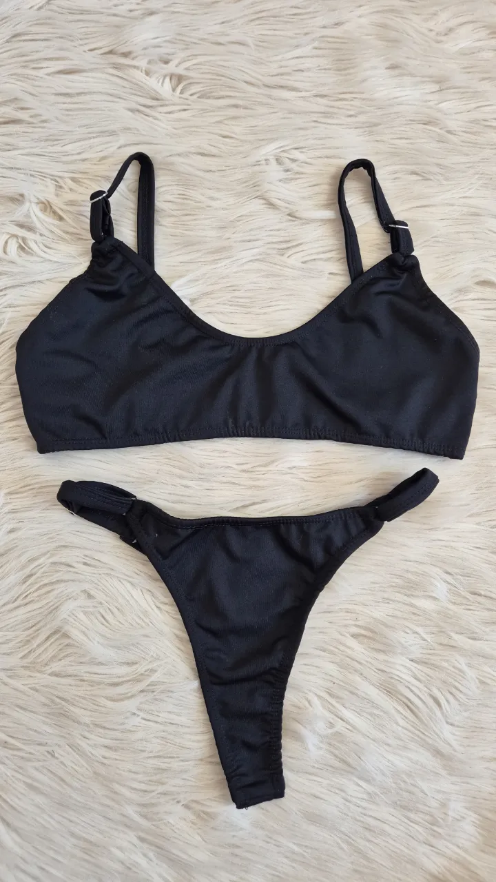 Bikini lisa.
Nueva.
Talle 1 (85).
Con espacio para colocar tazas.