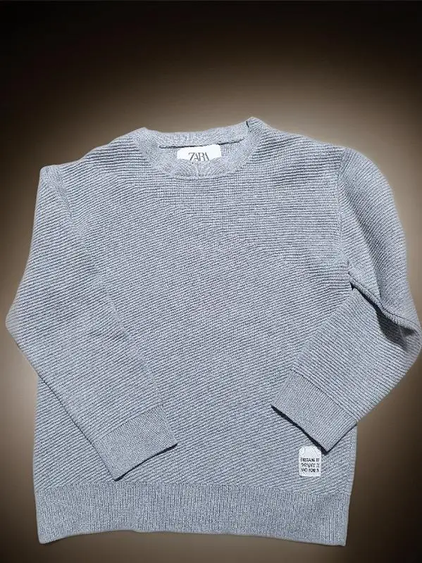 Sweater de cuello redondo Zara - imagen 2