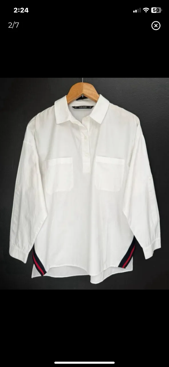 Camisa Zara Basic - imagen 2