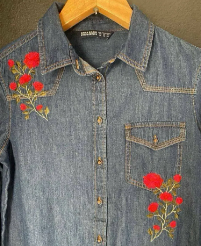 Camisa Zara Basic - imagen 4