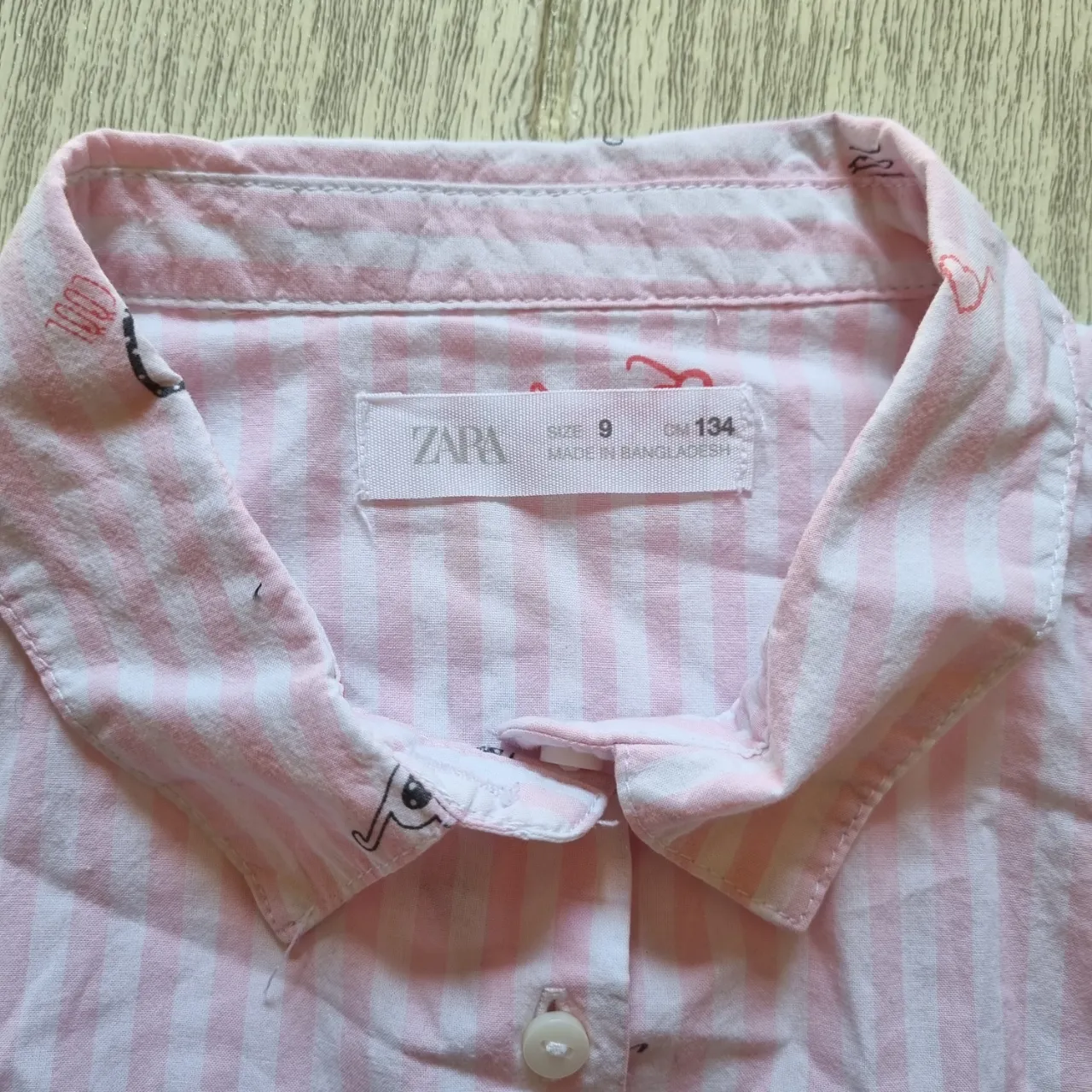 Camisa manga larga Zara - Vista 3
