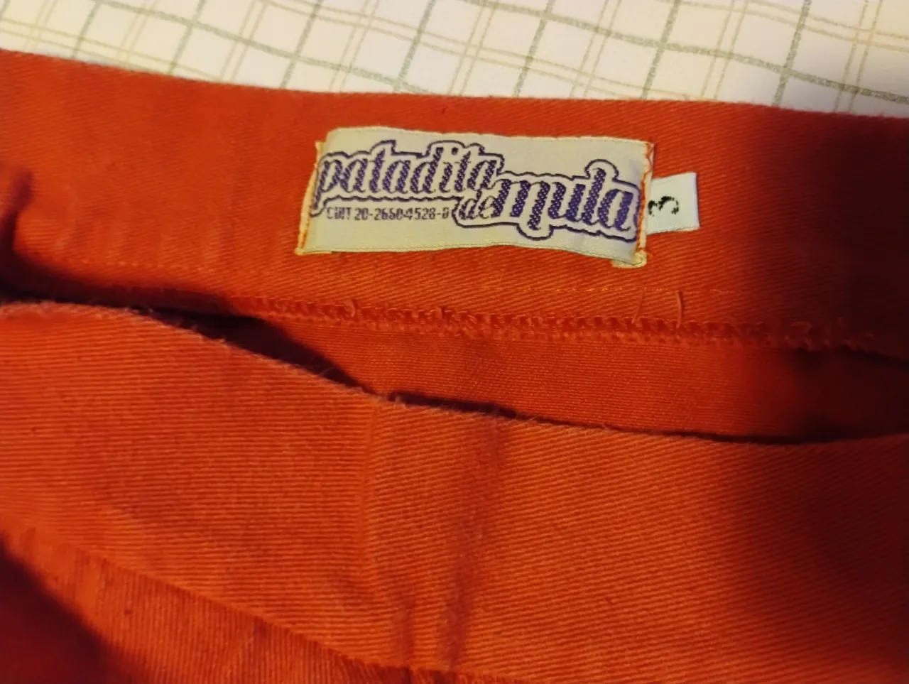 Pollera Patadita de mula - imagen 4