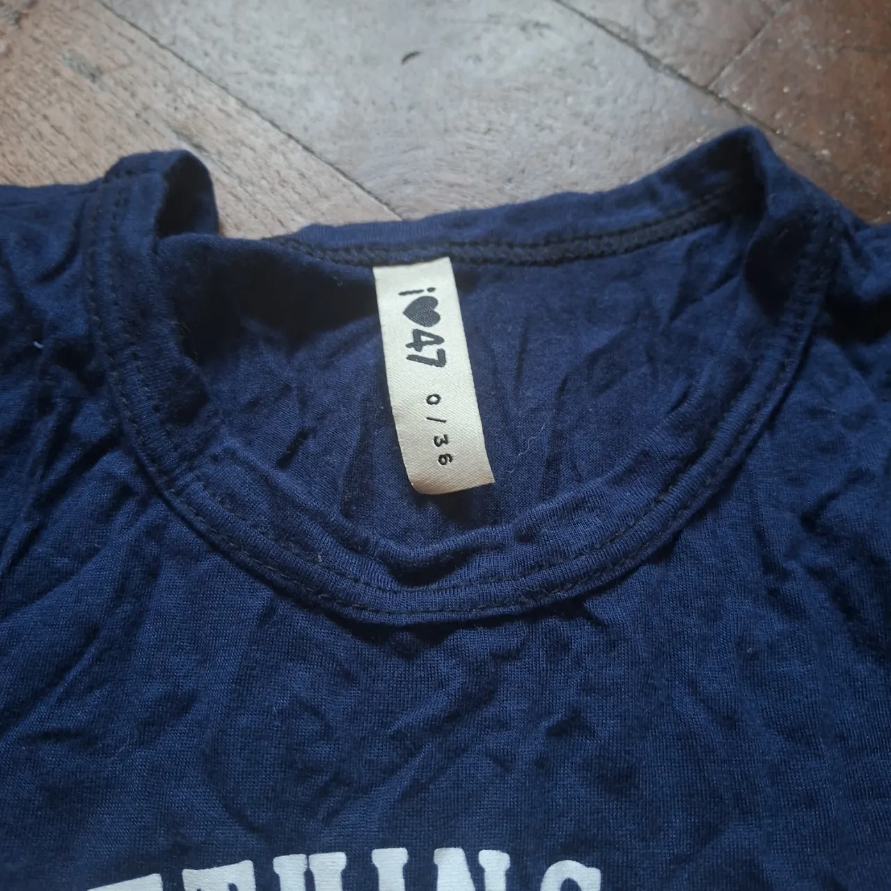Musculosa I love 47 street miniatura 2
