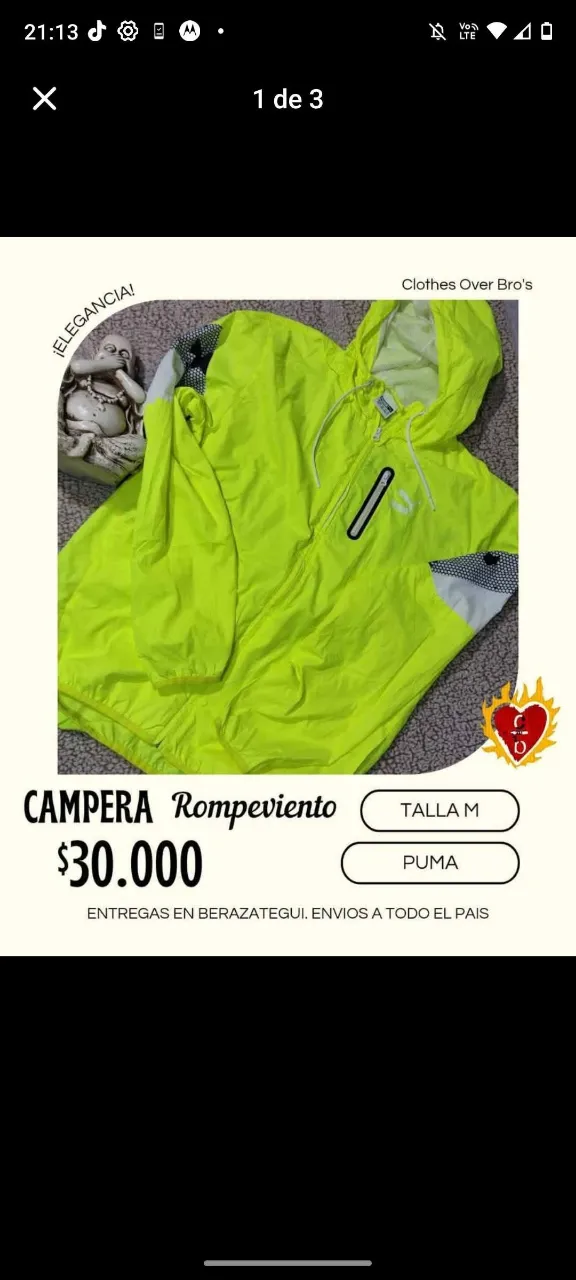 Impermeable Puma - imagen 1