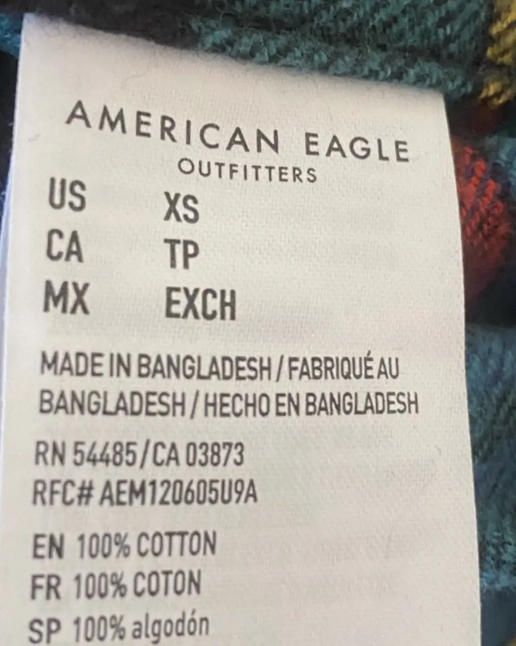 Camisa American Eagle miniatura 4