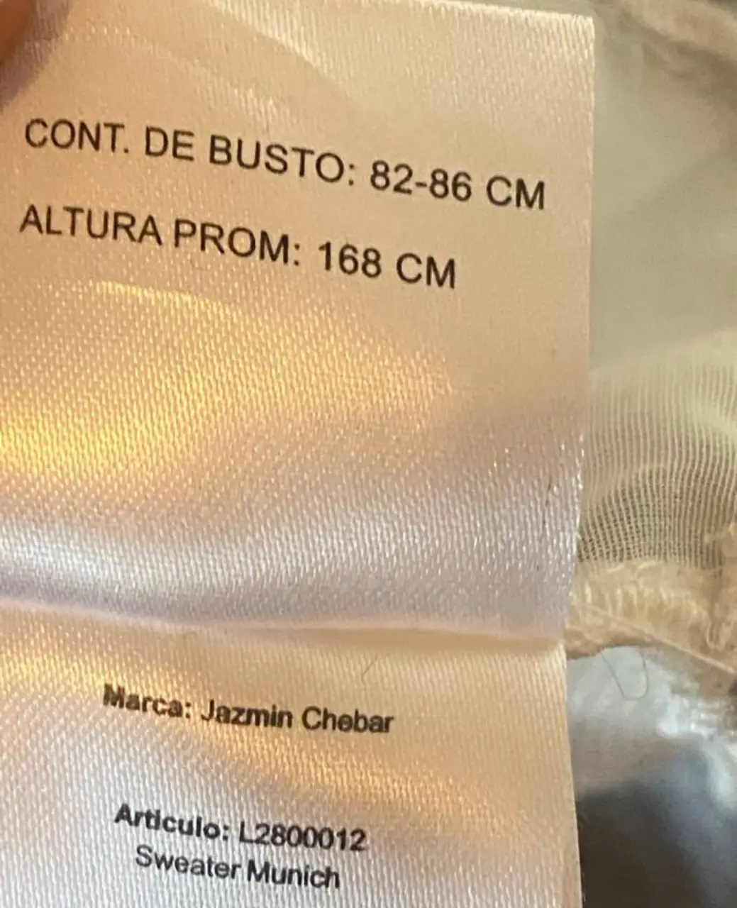 Buzo Jazmín Chebar - imagen 4